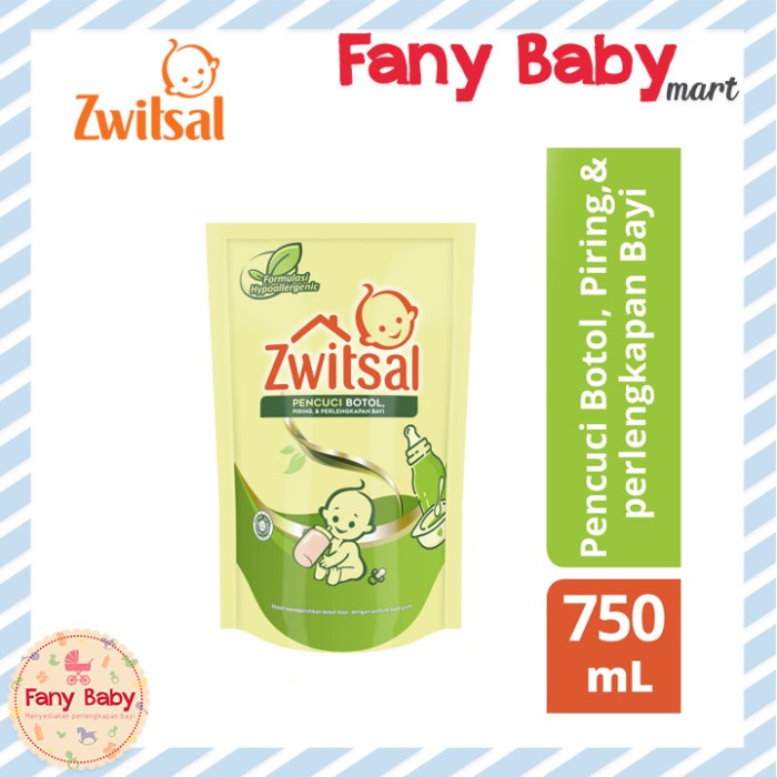 i40yefe Zwitsal Pencuci Botol, Piring & Perlengkapan Bayi /750Ml UtHe