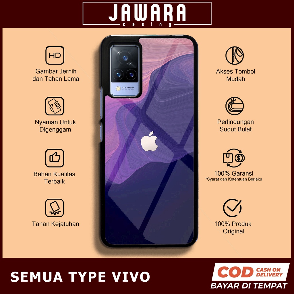 Case Vivo V21 Case Hp Vivo V21 Premium Glossy Case [AP01] Jawara Casing Vivo V21 Casing Hp Aesthetic