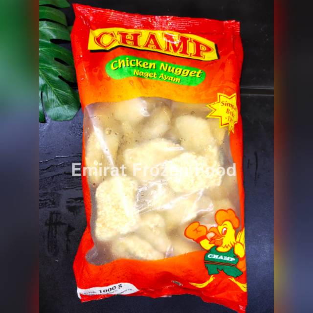 

CHAMP Chicken nugget 1000gr 1kg cham naget ayam 1kg