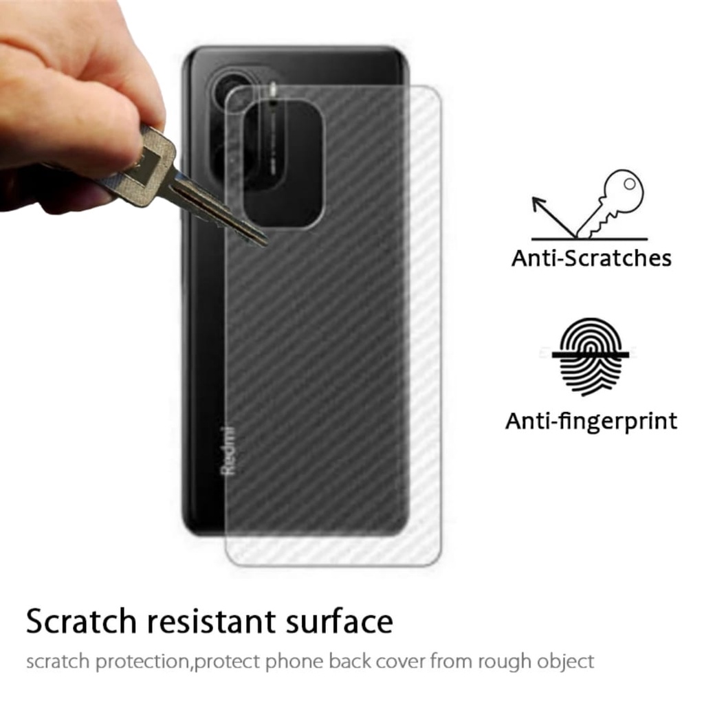 PROMO 3in1 XIAOMI POCO F3 Tempered Glass Free Anti Gores CAMERA &amp; GARSKIN Carbon