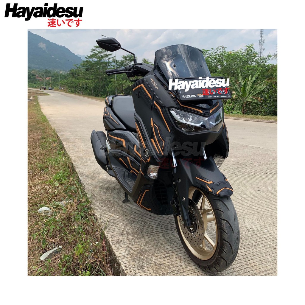

Hayaidesu All New NMAX 2020 Gold Edition Full Set Body Protector Cover