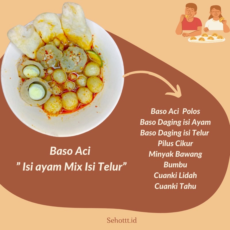 

BASO ACI MIX BASO DAGING ISI AYAM MERCON&TELUR PUYUH