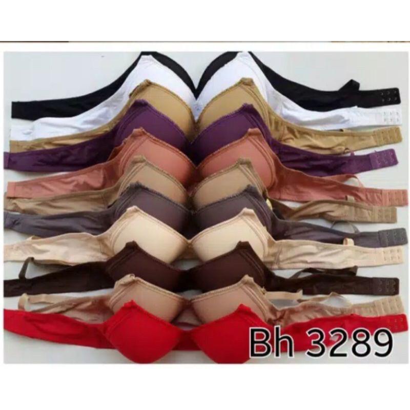 BH BRA LIYING 3289 CUP B BESAR TANPA KAWAT BUSA TIPIS - BH LIYING ASLI ORI - BH BRA WANITA LIYING - KAIT 2 -  BH WANITA MEREK LIYING - SIZE 36 38 40 42 - ARA98STORE