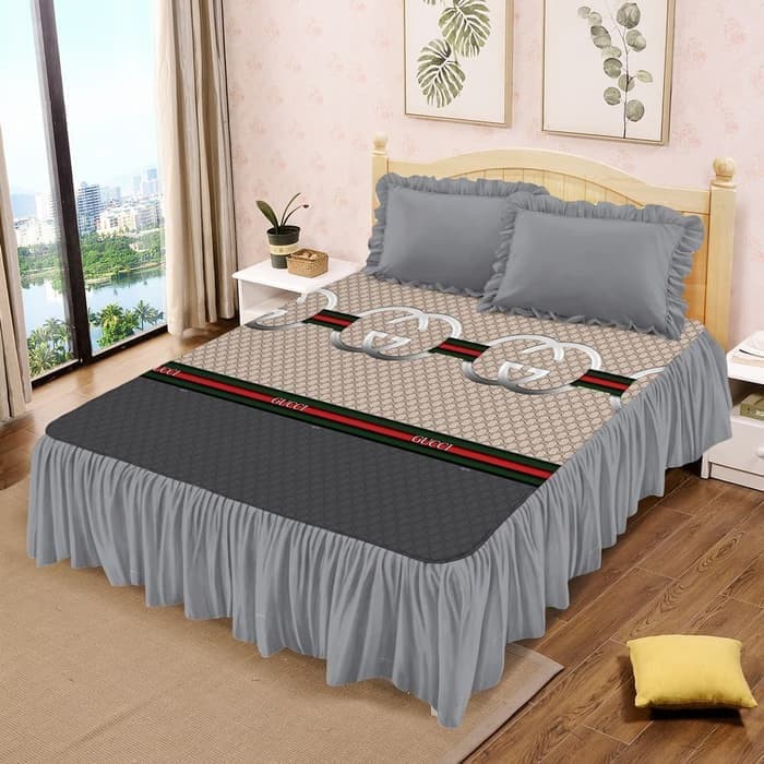 Sprei Rumbai Lady Rose New Gucci 160x200