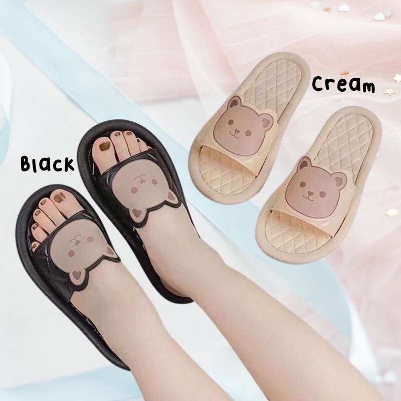 KOREAN CUTE BEAR SANDALS