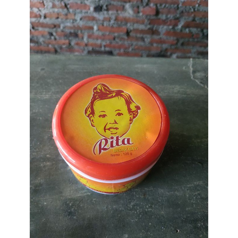 Rita bedak baby / bedak bayi jadul Rita orange