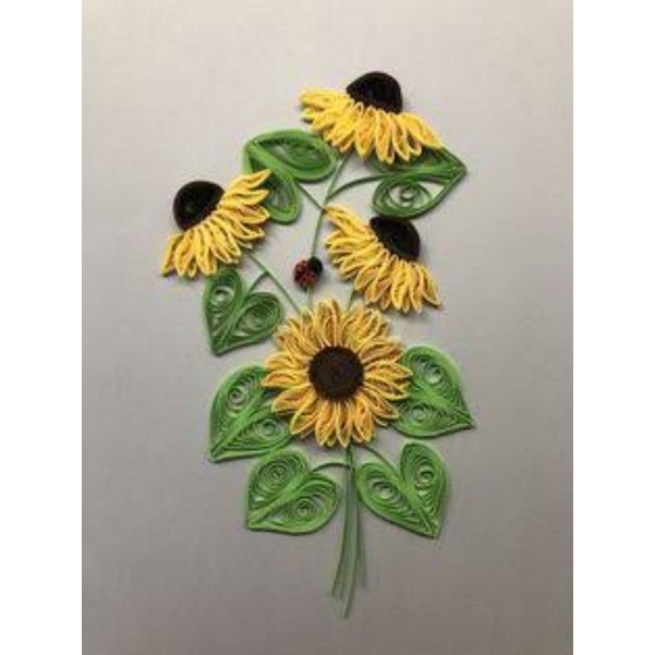 

Karya Quilling Paper Flower A4 design bisa Custom untuk hadiah PR prakarya Wall decor hiasan dinding Tugas Sekolah