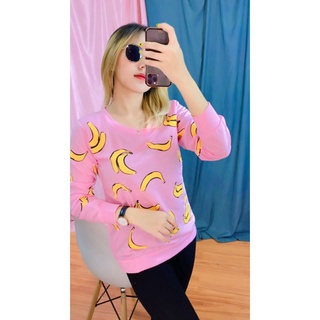 RX FASHION - LIMITED SALE SWEATER BANANA/BANANA CROP