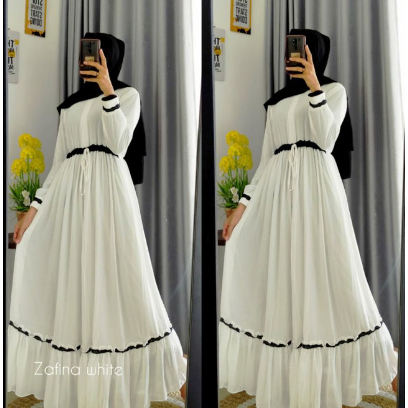gamis zafina