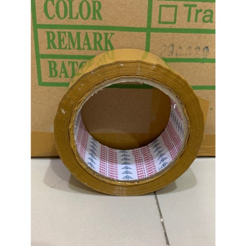 Lakban Coklat 2 Inch x 90 Yard / Solasi Coklat 48 mm x 90 Yard