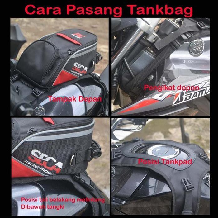 Tas Motor Tankbag Tailbag Motor Seca yamaha New Vixion R Xabre Byson MT25  R15 R25 Honda CB150 CBR