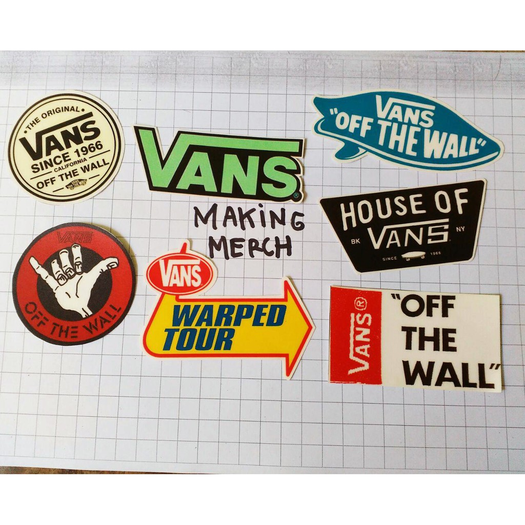 

PAKET STICKER VANS 2