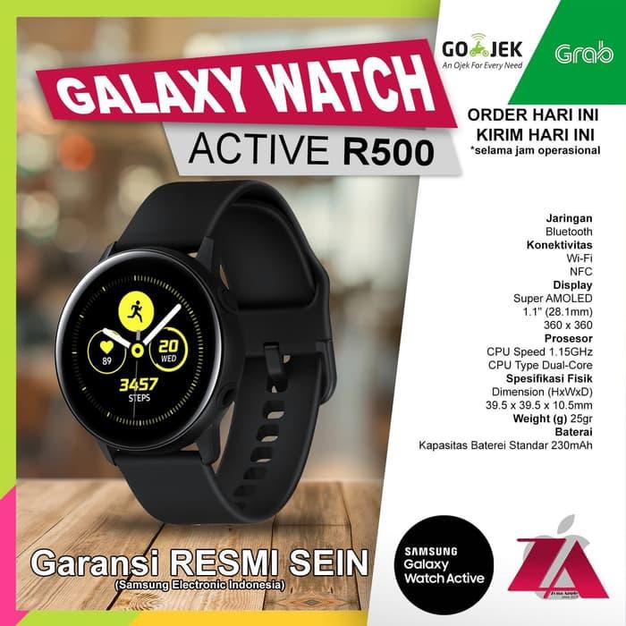samsung galaxy watch active r500 black