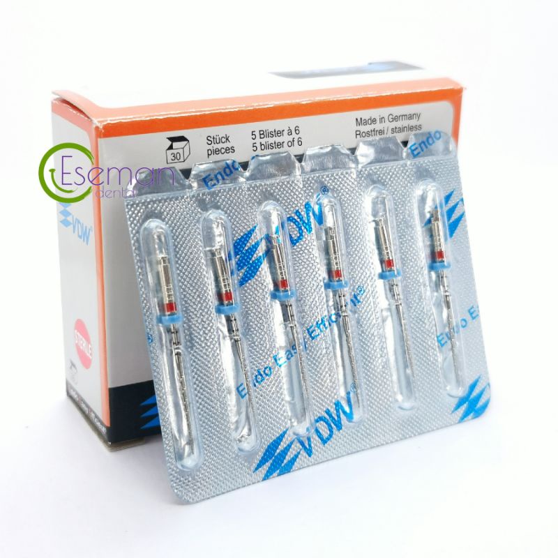 Aurabaik Vdw M-Two Rotary File 10/.04 15/.05 20/.06 25/.06 25Mm Jarum Endo Motor M2 Mtwo Satuan 1Pc