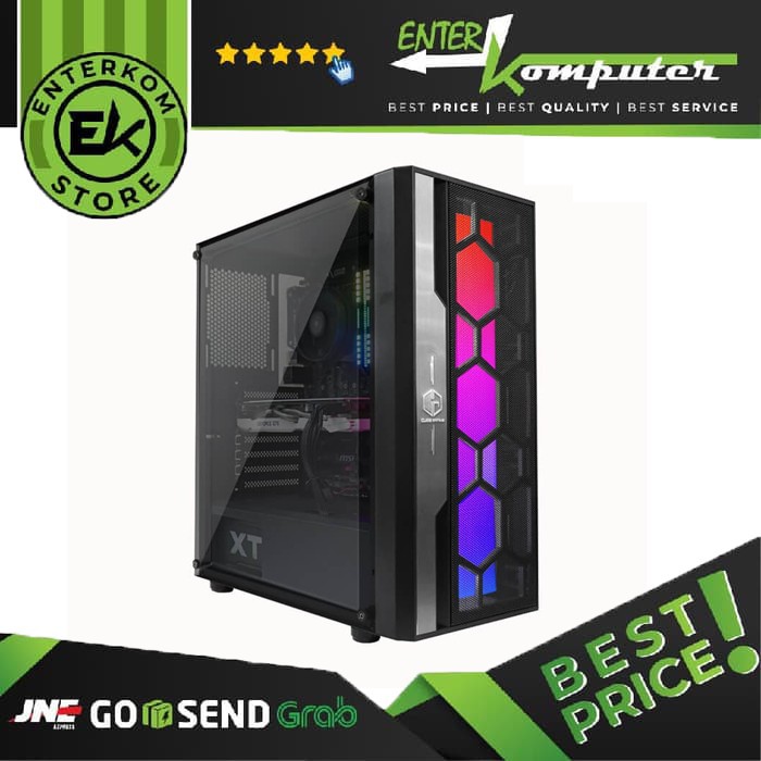 CUBE GAMING BENIN - ATX - LEFT SIDE TEMPERED GLASS - PSU COVER - RGB FRONT PANEL