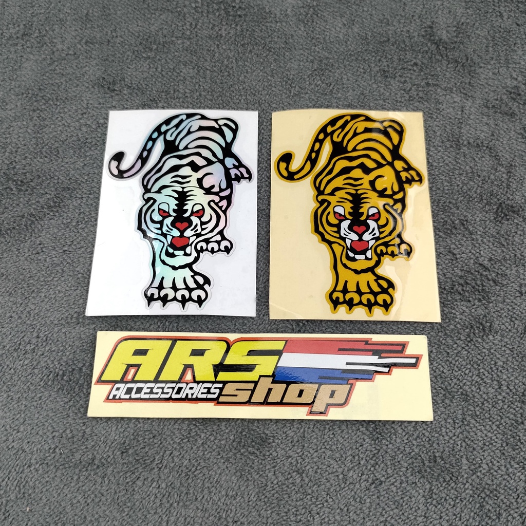 Jual Sticker Kepala Macan Harimau Sticker Motor Mobil Cutting Sticker Cutting Motor Mobil Sepeda