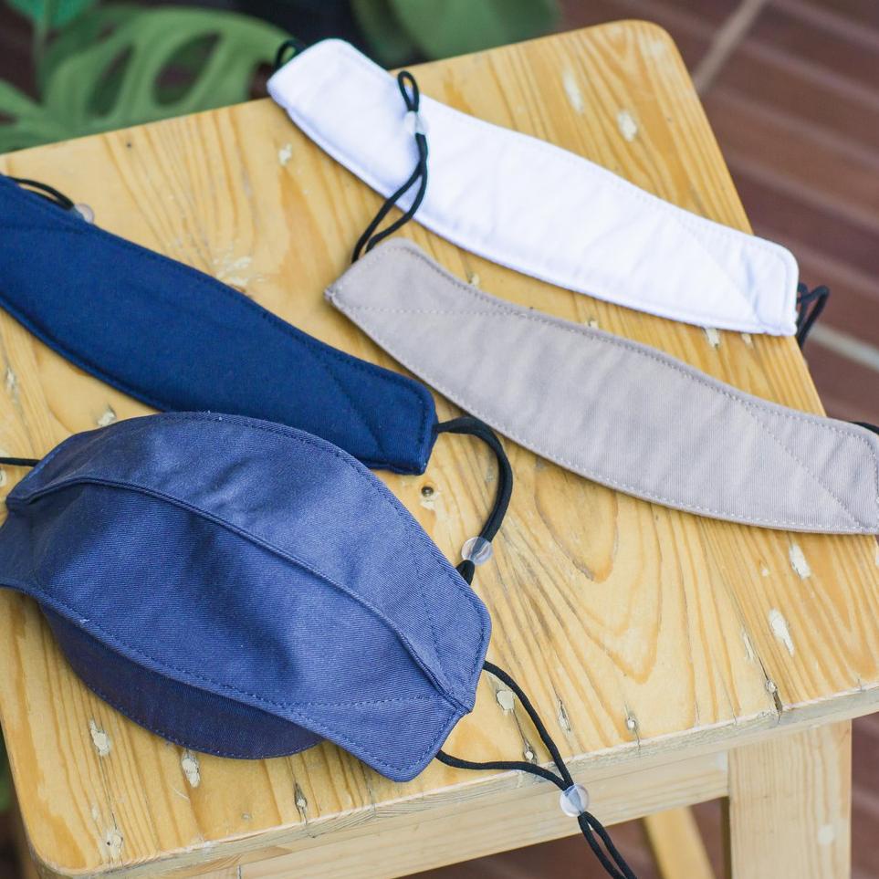 11.11Terlaris Masker Kain 4D KF94 Evo PlusMed w/ Earloop - 3D Tali Adjustable - Bisa dicuci