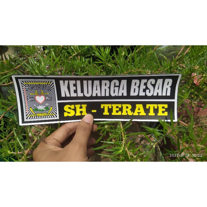 STIKER KELUARGA BESAR PSHT