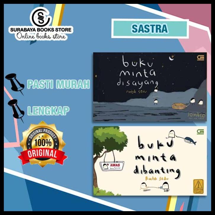 

TERBARUU!! BUKU MINTA DIBANTING/BUKU MINTA DISAYANG by RINTIK SENDU TERLARIS