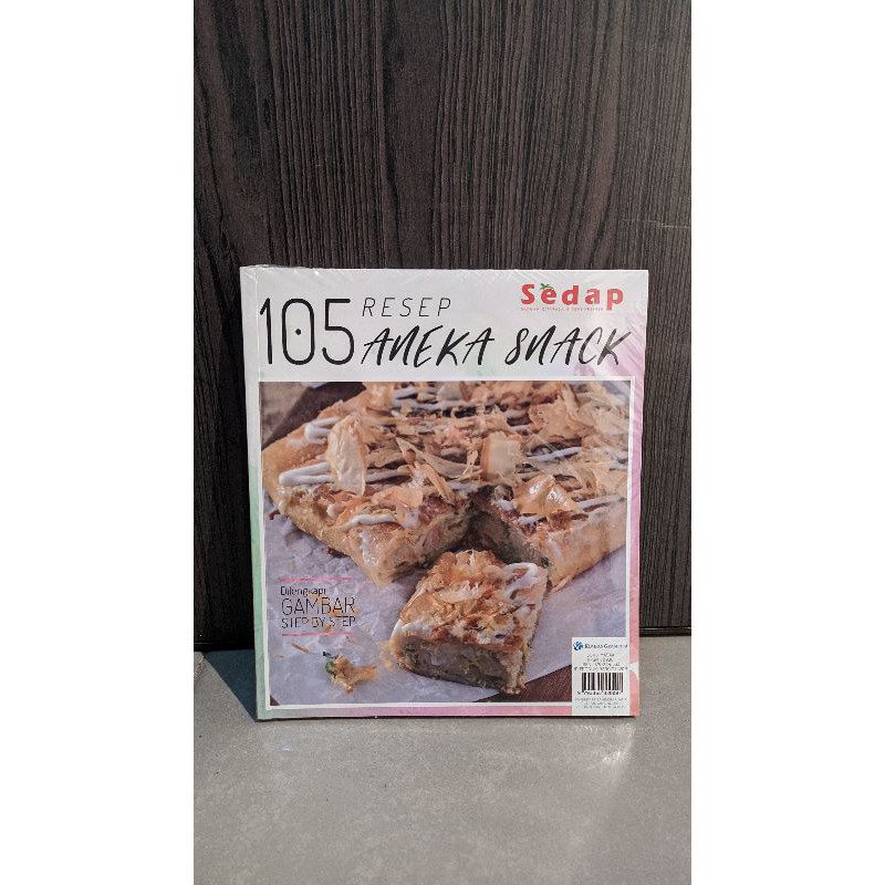 105 RESEP ANEKA SNACK / Buku resep masakan / Buku resep kue / Buku masak / Buku resep / Buku kue