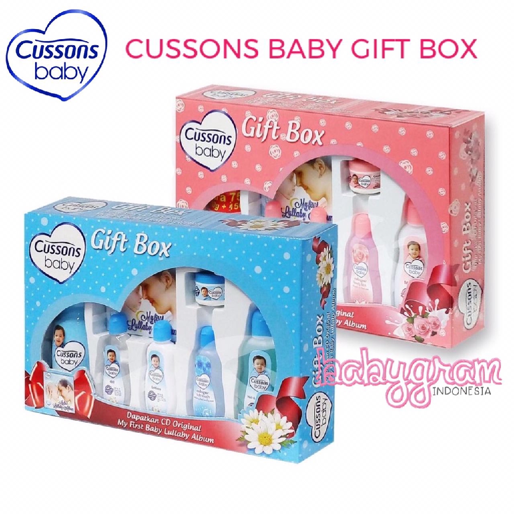 Cussons Baby Gift Set Box BOX BESAR Hadiah Hampers