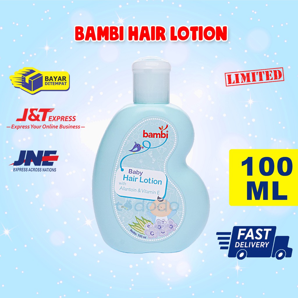 Bambi Hair Lotion - Minyak Rambut Bayi