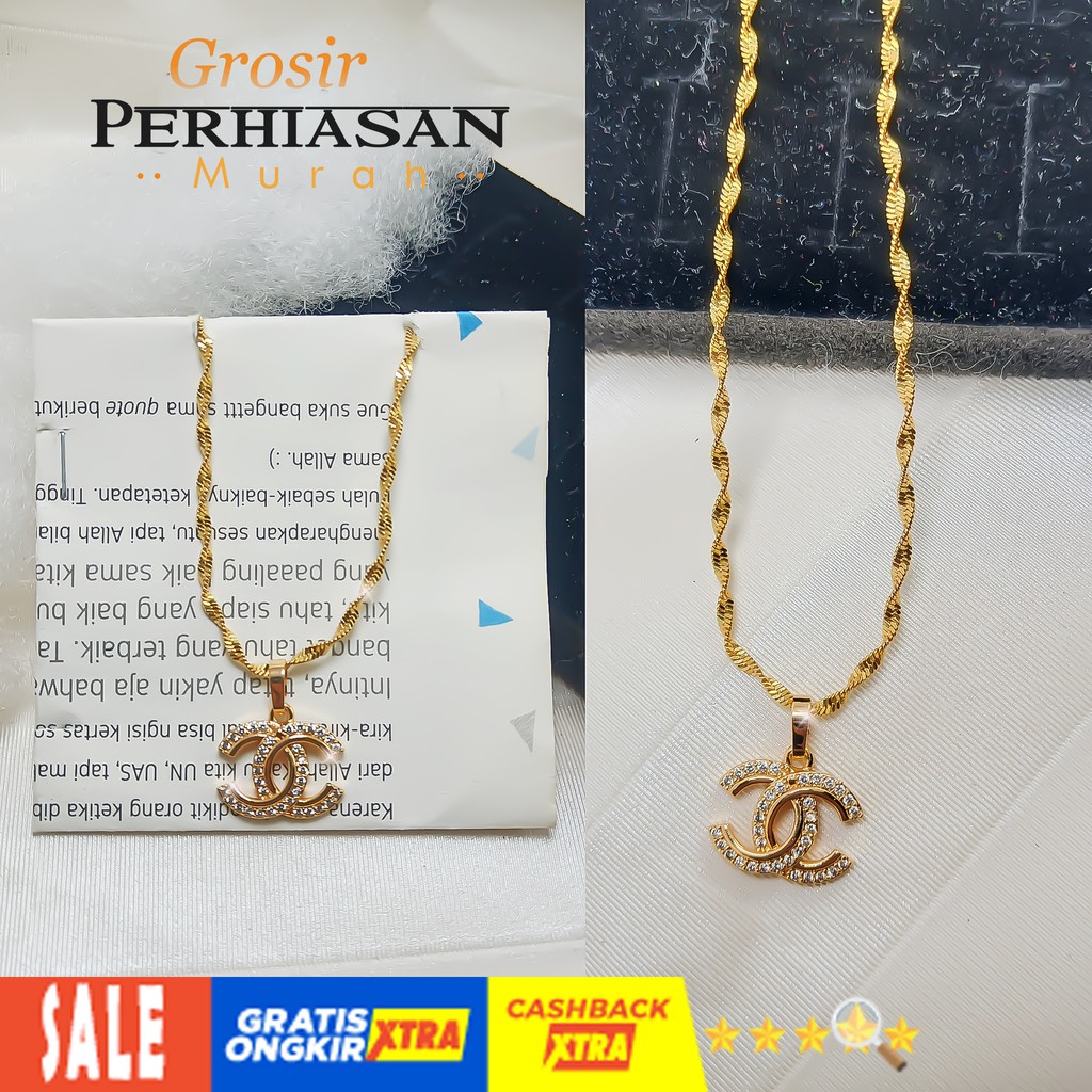 Jual Model Aksesoris Fashion Kalung Liontin Harga Terbaik November 2021 Shopee Indonesia