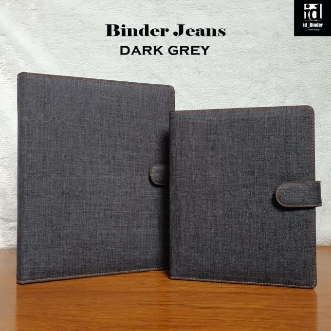 

READY COD BINDER LEVIS WARNA DARK GREY A5 DAN B5 PROMOKode 3489