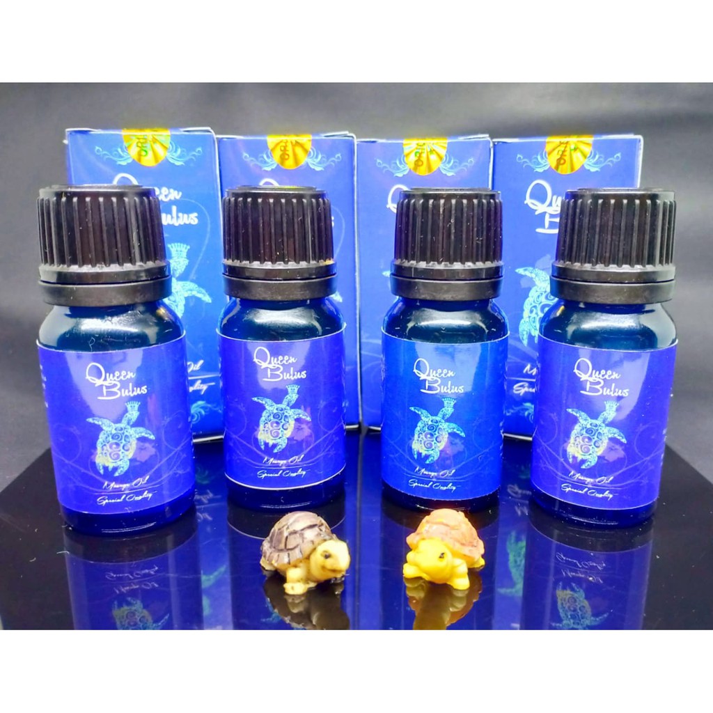 Minyak bulus terlaris atau minyak queen bulus original wanita dan pria ukuran 10ml