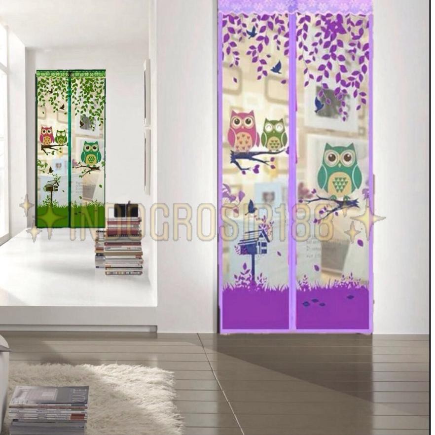 ✩ Tirai / Gorden / Kelambu / Selambu Pintu Magnet Anti Nyamuk ☋