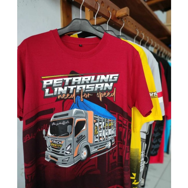 ( COD ) kaos CANTER MANIA PETARUNG LINTASAN original kaos pria wanita bahan premium coton combed 24s