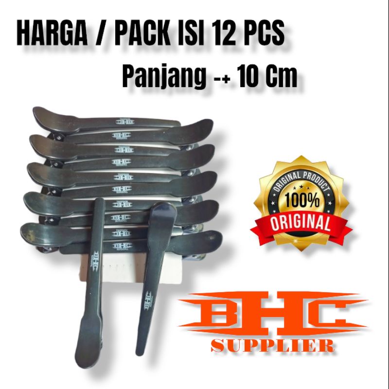 JEPIT RAMBUT JEPITAN RAMBUT HIAR CLIP BHC PROFESSIONAL / JEPIT RAMBUT BARBERSHOP ISI 12 PCS / JEPIT BEBEK / JEPIT BUAYA / JEPITAN RAMBUT TONI&amp;GUY ORIGINAL