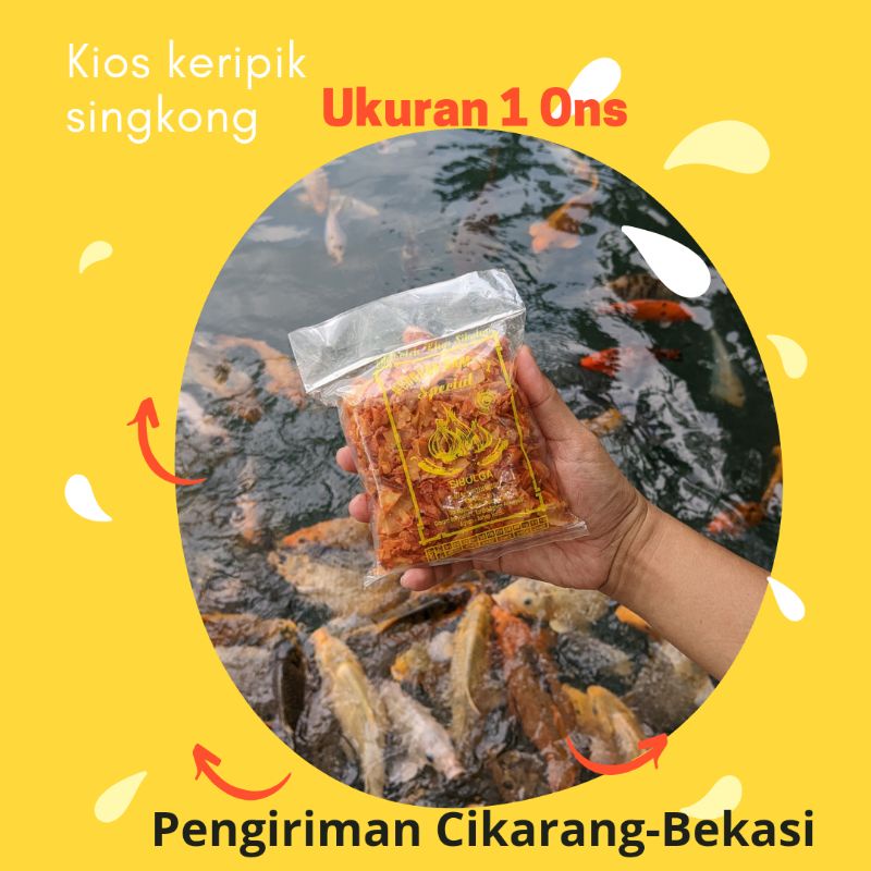 

KERUPUK SAMBAL BAWANG IKAN TERI UKURAN 1 ONS