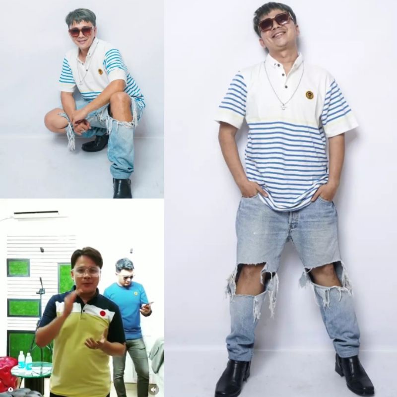 Ready‼️ kaos JUMBO xxl/ polo kerah Urgan Original distro polos & combinasi