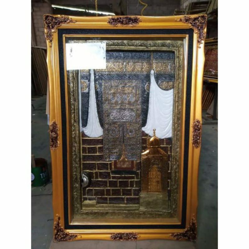pajangan dinding replika ka'bah mantaapp gratiss ongkir