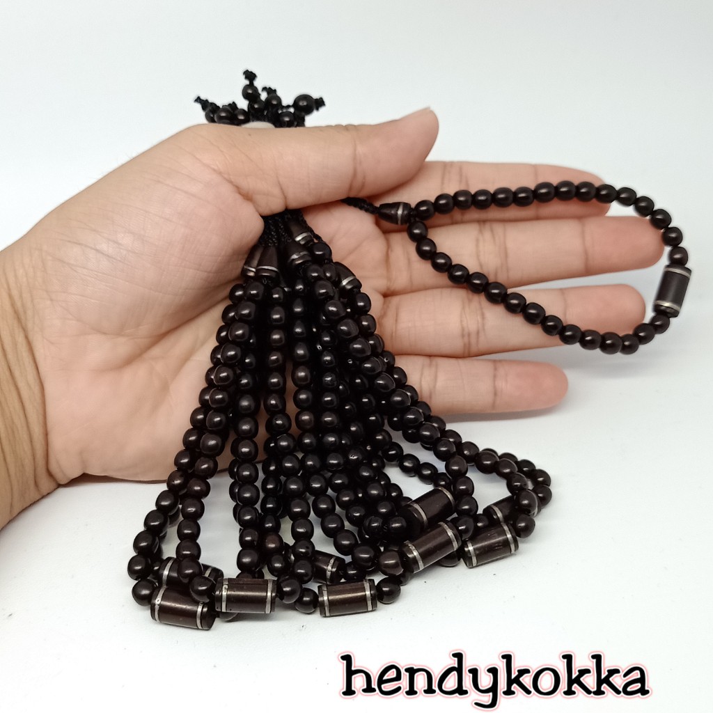 10 gelang kokka kaukah bulat kpl lilit timah hitam