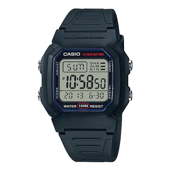 CASIO W 800H W-800H ORIGINAL GARANSI RESMI