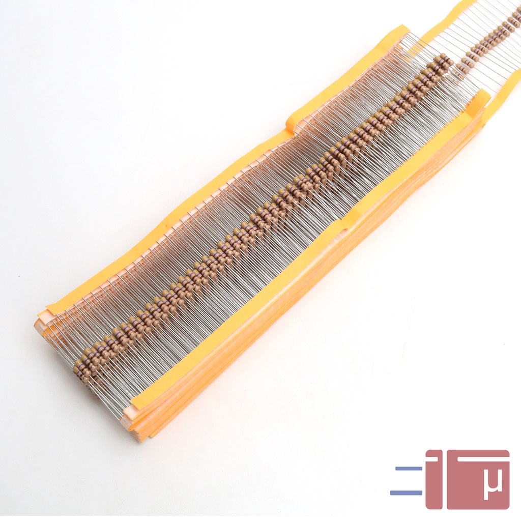 X10 Resistor 470R 470 Ohm 1/2W Karbon 5% Taiwan Kaki Tembaga