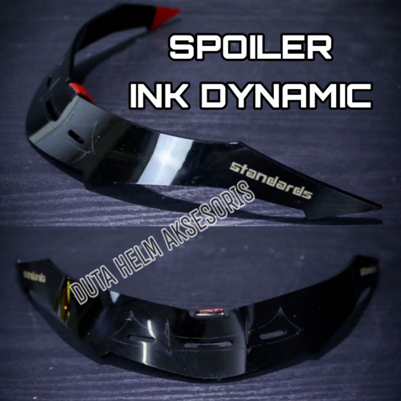 Spoiler Helm Ink Dynamic Aksesoris Termurah