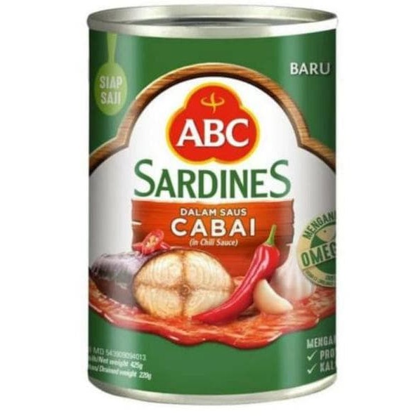 

ABC SARDINES CABAI 425 GRAM