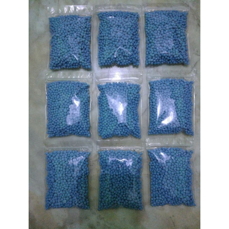 Pupuk NPK Mutiara Biru 16-16-16 Kemasan Repack 50gr