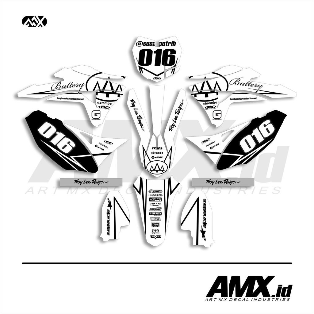 Decal klx gordon simple