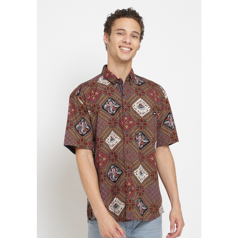 Kemeja Batik Pria - Poshboy Wirawan Men Modern Batik Shirt