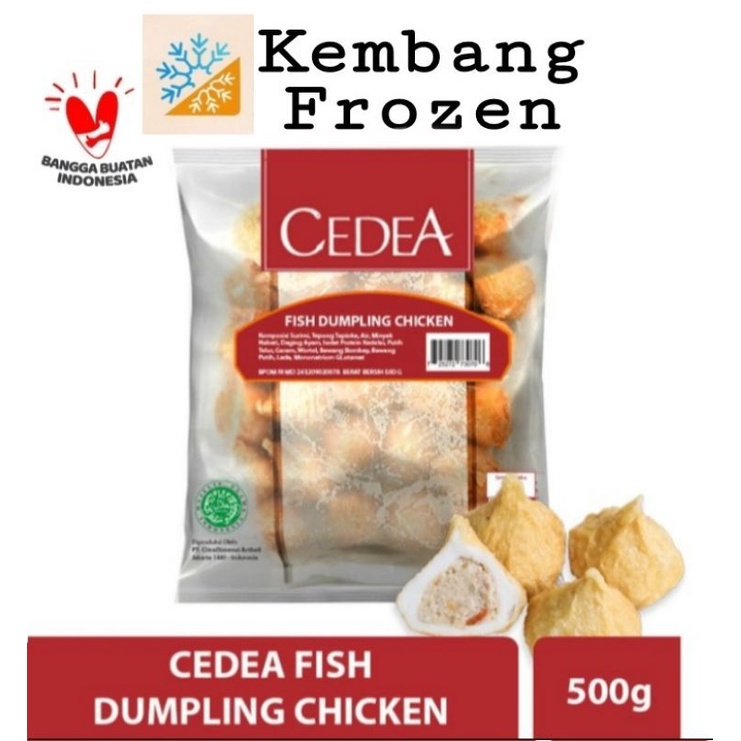 

cedea fish dumpling chicken