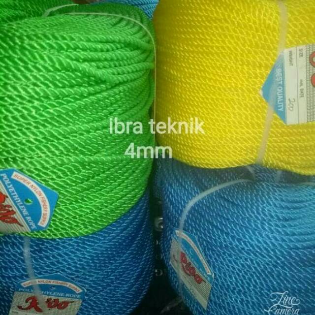 

Tali Tampar Tambang Plastik 4mm PROMO