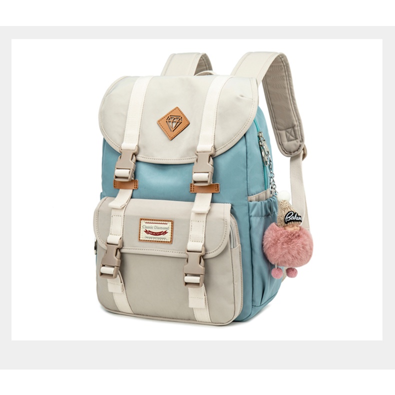 Tas Sekolah Wanita Backpack Anak Perempuan Ransel SD SMP SMA Keren