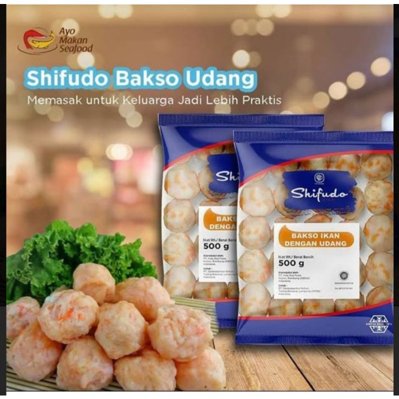 

Shifudo Bakso Udang 500gr