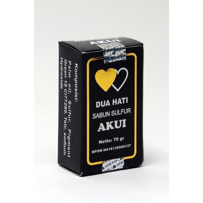 Sabun belerang obat kulit gatal Sabun AKUI Original 100% BPOM