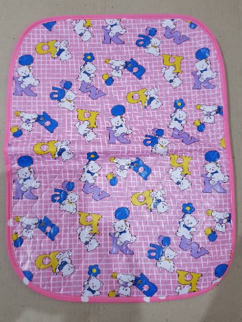 Perlak Baby waterproof / Perlak Anti Ompol uk sedang 45x 35 cm Motif S1