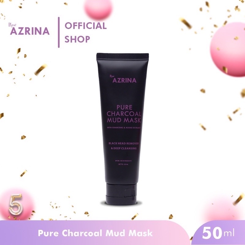 AZRINA PURE CHARCOAL MUD MASK